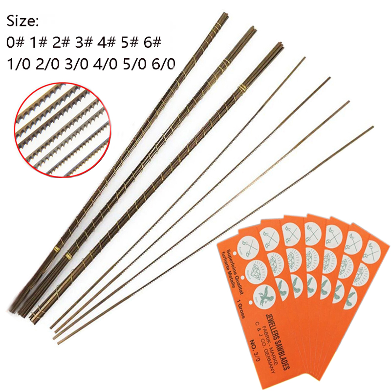 Woodworking Hand Saw - 12Pcs/lot Jig Saw Blade Jewelry Processing