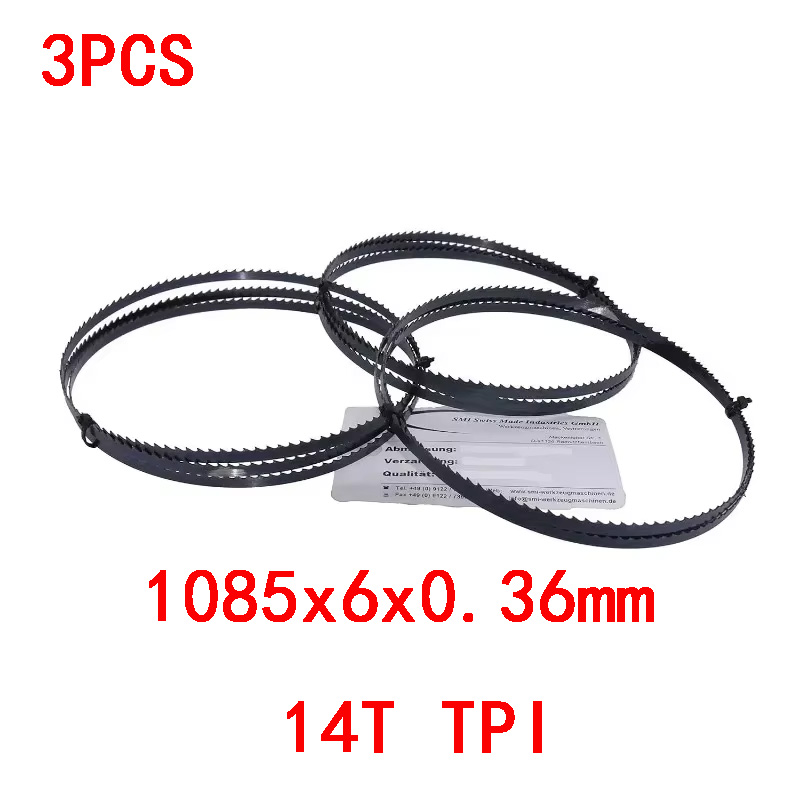 Woodworking Bandsaw - 3Pcs SK5 Carbon Band Saw Blade