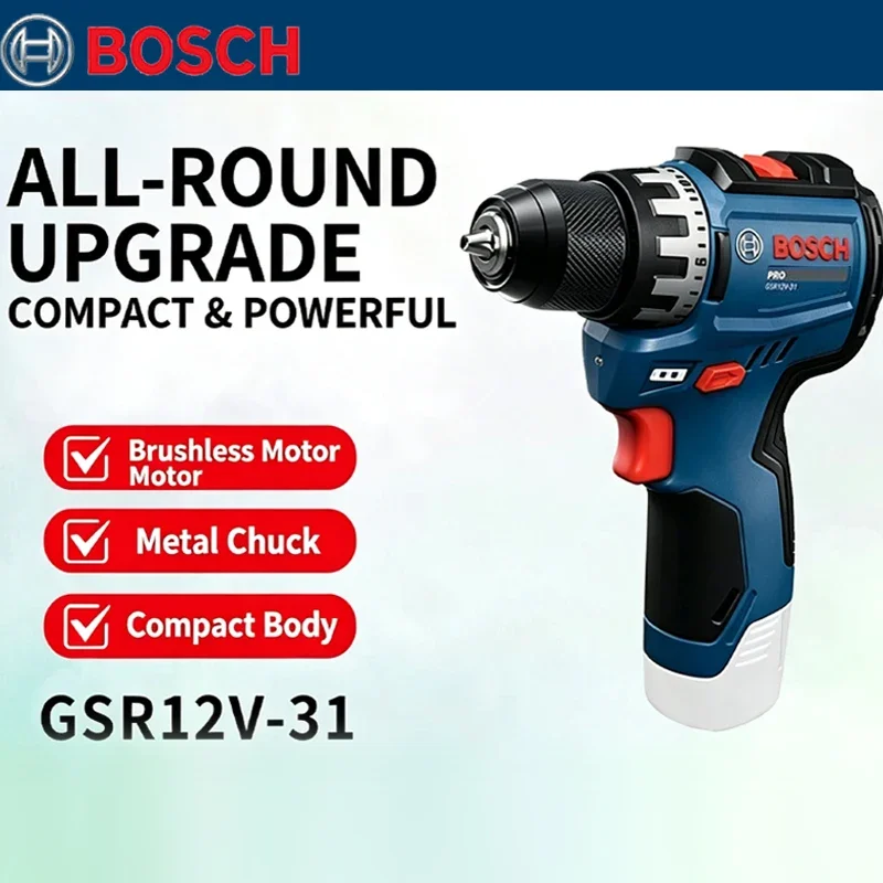 Bosch GSR 12V-31 Brushless Ele - огляд і ціна Woodworking Company
