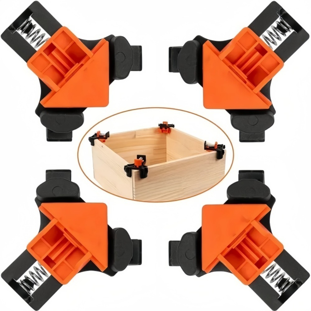 4pcs 90° Right Angle Clamp Fix - огляд і ціна Woodworking Company