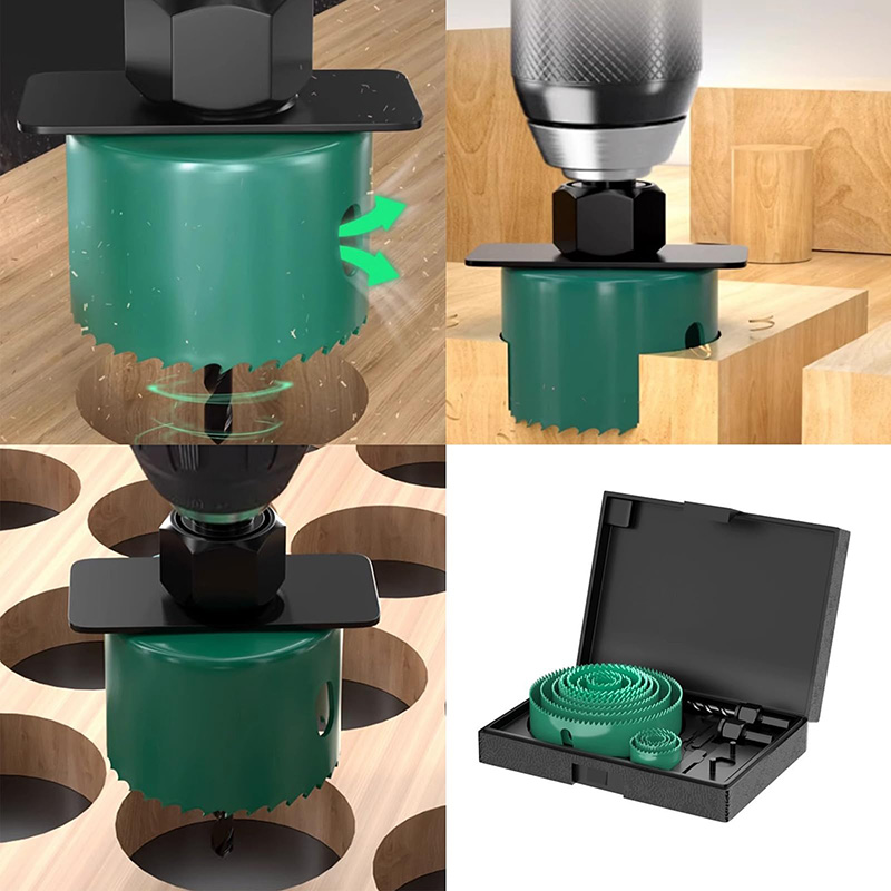 19/8/5PCS 19-127mm Hole Saw Cu - огляд і ціна Woodworking Company
