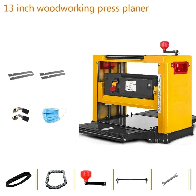 2000W 13 Inch Electric Wood Th - огляд і ціна Woodworking Machinery For Sale