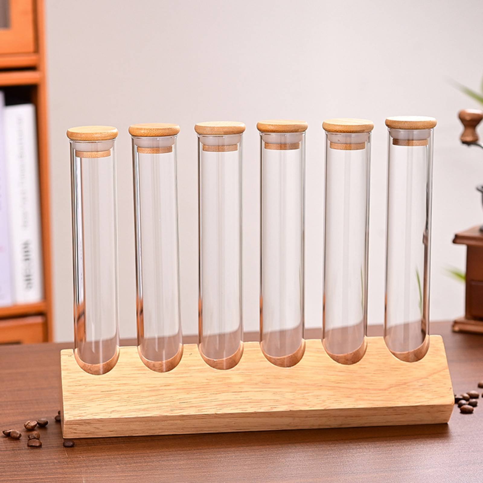 Glass Tube Container Set with  - огляд і ціна Woodworking Show