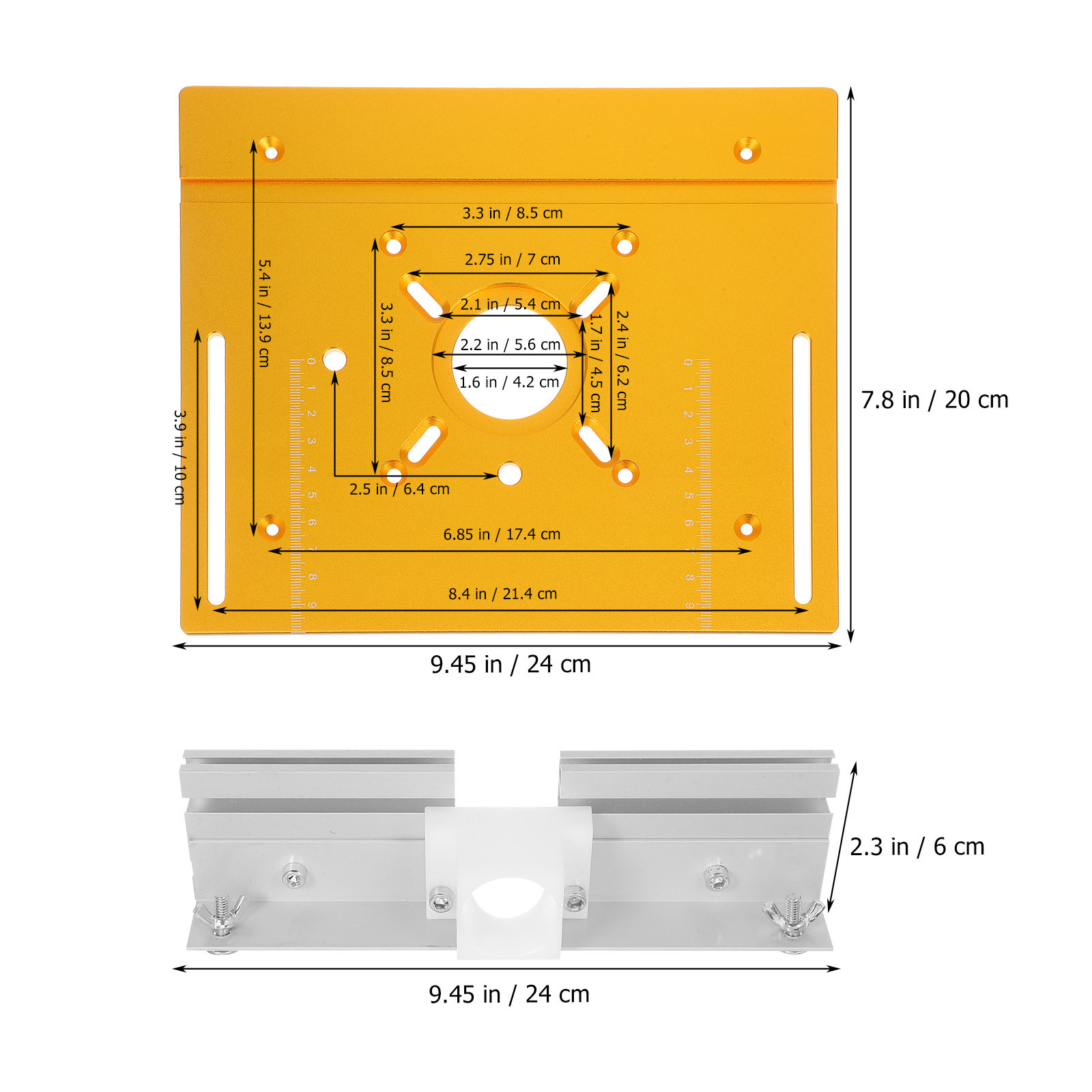 1Set Aluminum Alloy Router Tab - огляд і ціна Woodworking Bench