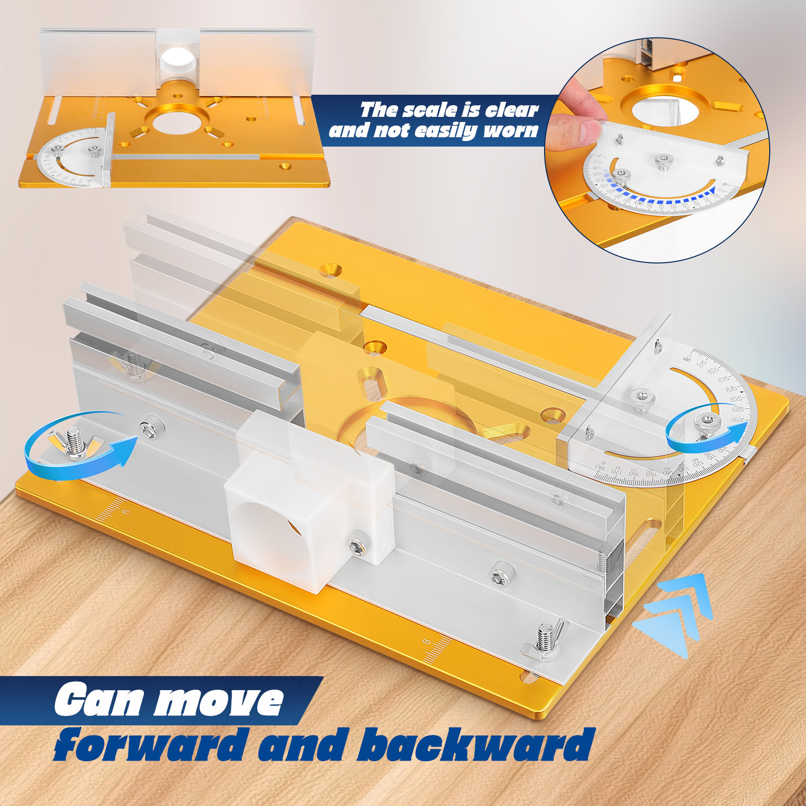 1Set Aluminum Alloy Router Tab - огляд і ціна Woodworking Bench
