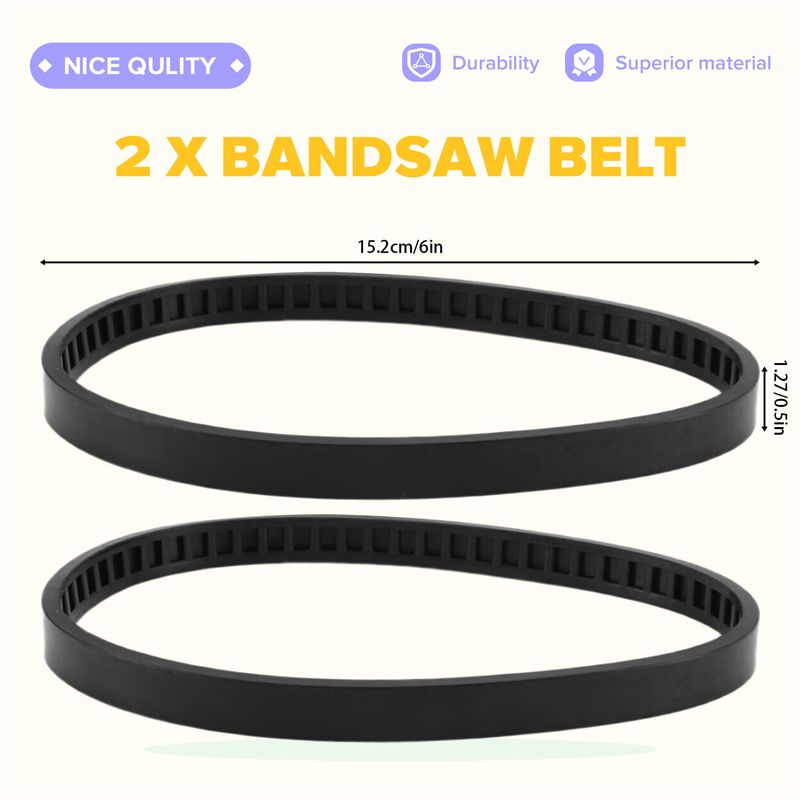 2 Pack 650721-00 Bandsaw Tires - огляд і ціна Woodworking Bandsaw