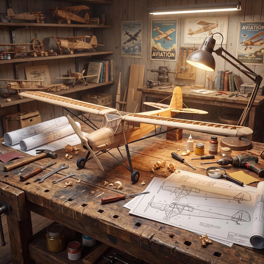 FI-156 500mm Vintage Balsa Woo - огляд і ціна Woodworking Show