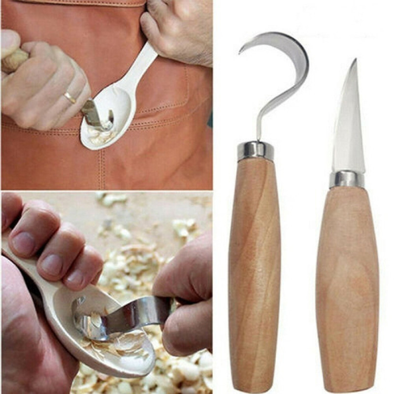 Wood Carving Knife Chisel Hook - огляд і ціна Woodworking Company