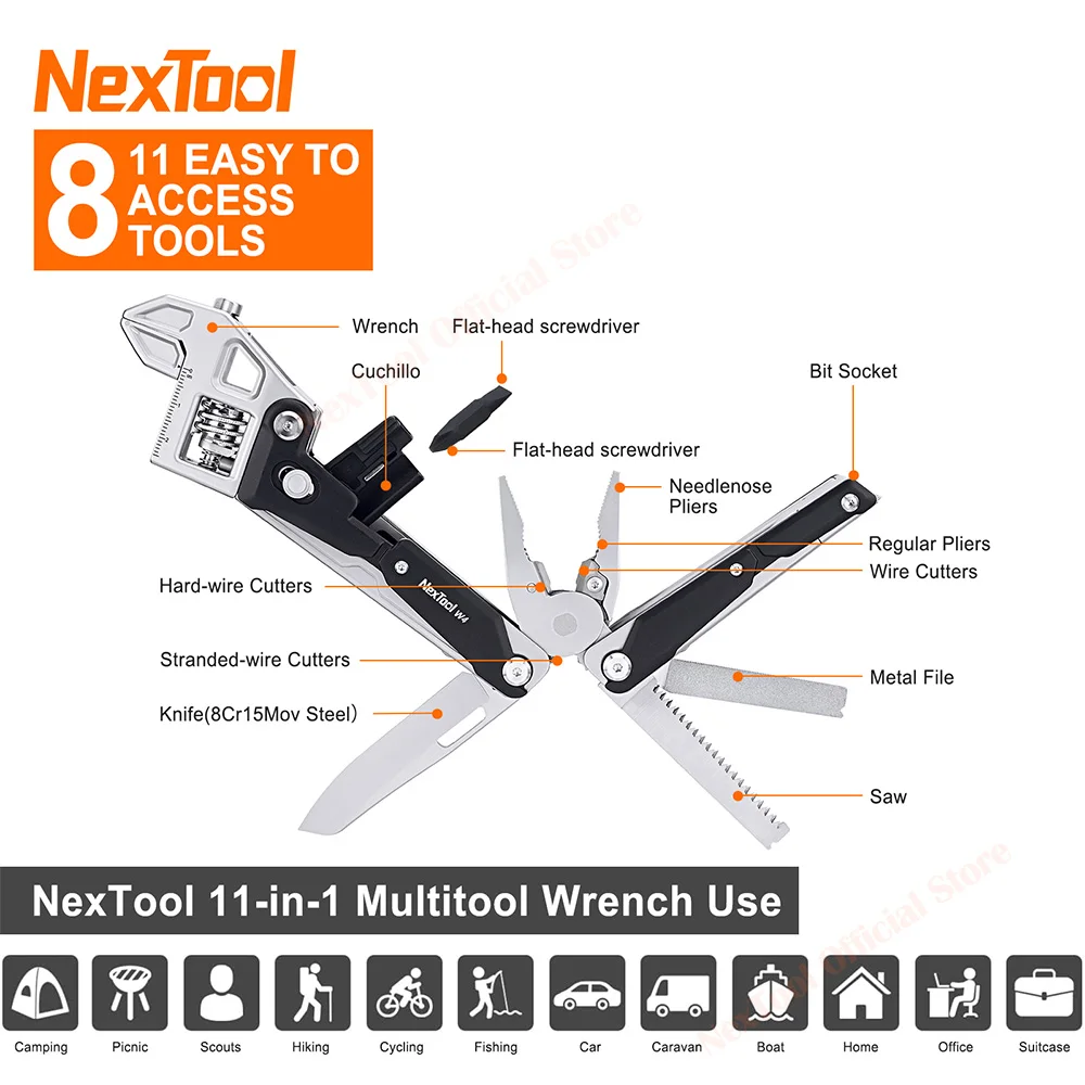 NexTool Multitool Wrench W4 11 - огляд і ціна Woodworking Hand Saw