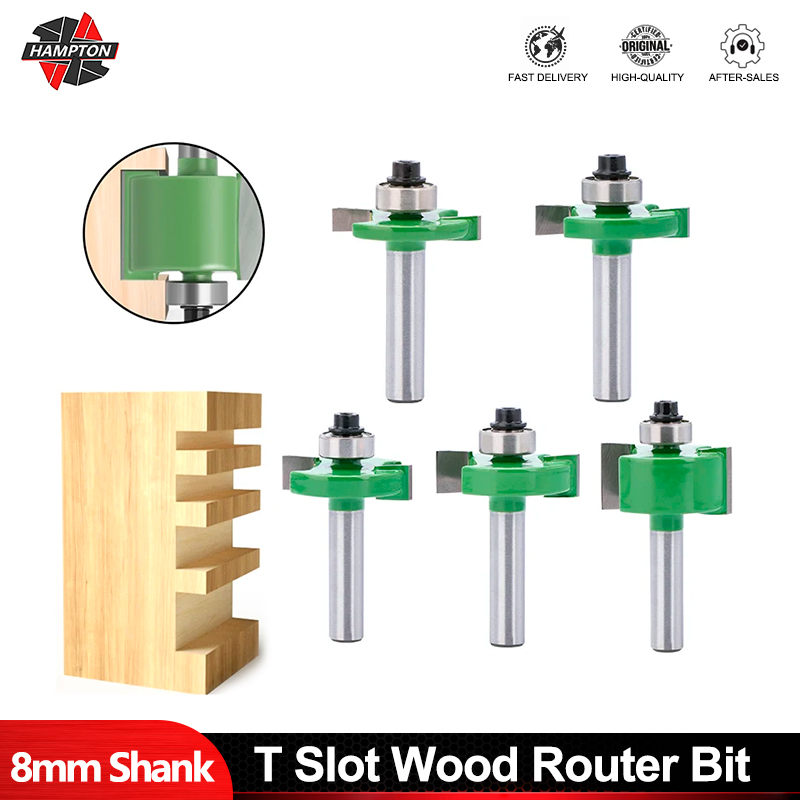 HAMPTON Milling Cutter 8mm Sha - огляд і ціна Woodworking Rabbet