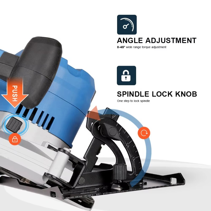 Cordless Circular Saw Hand Hel - огляд і ціна Woodworking Machine