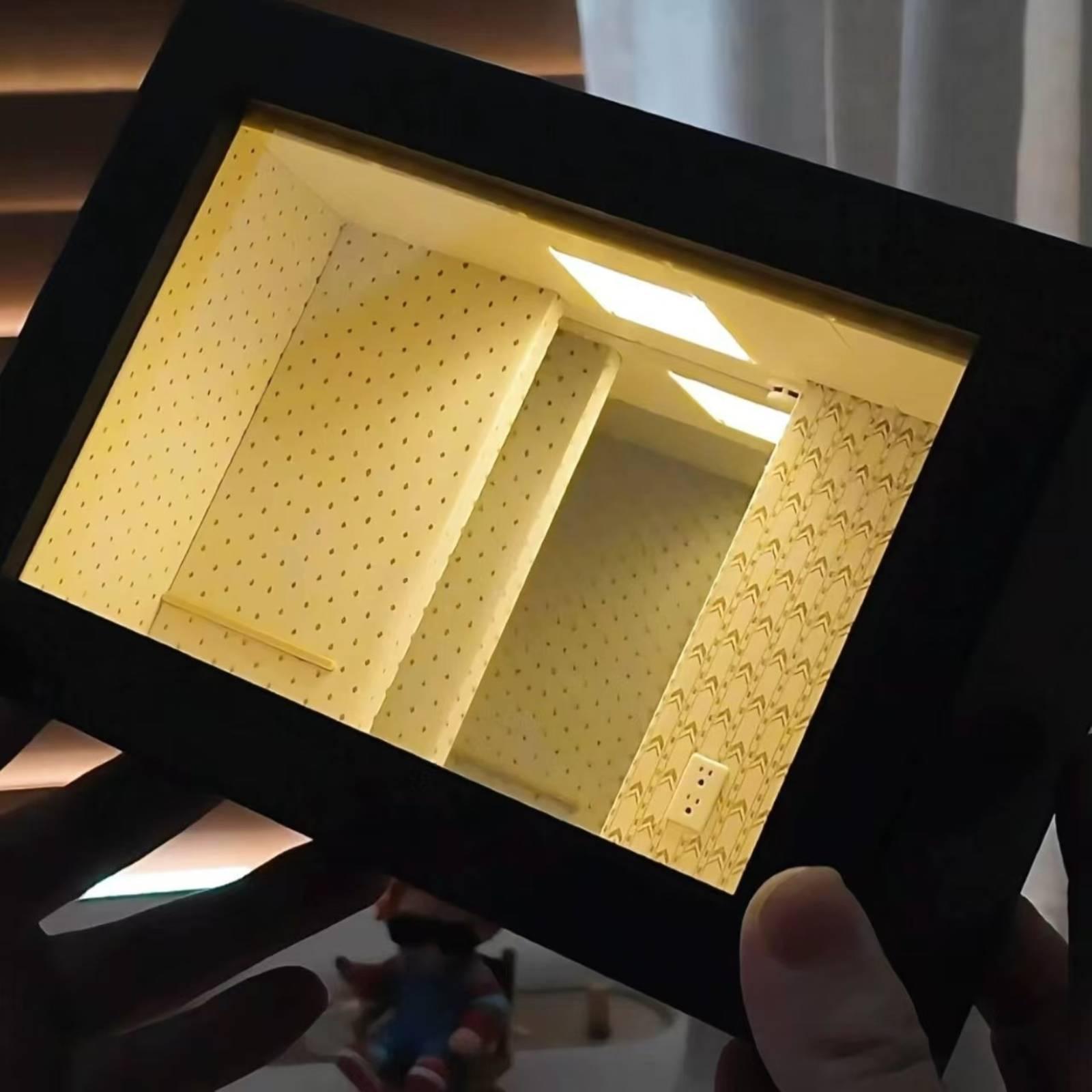 Wooden Shadow Box Endless Mirr - огляд і ціна Woodworking Show