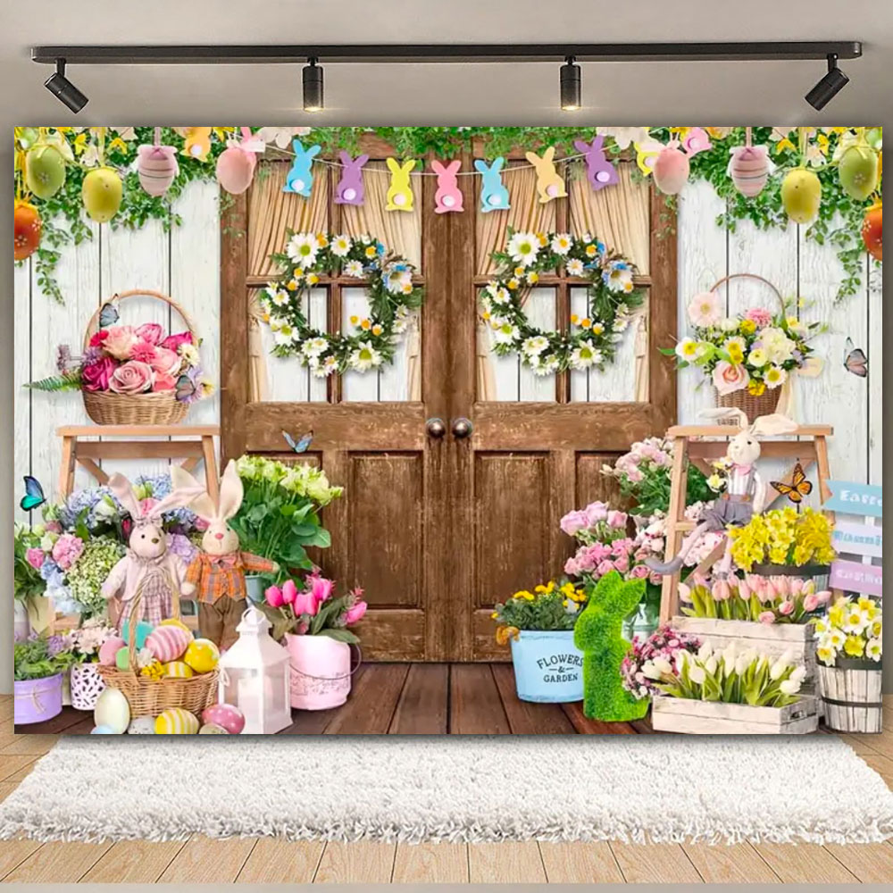 Happy Easter Backdrop Photogra - огляд і ціна Woodworking Rabbet