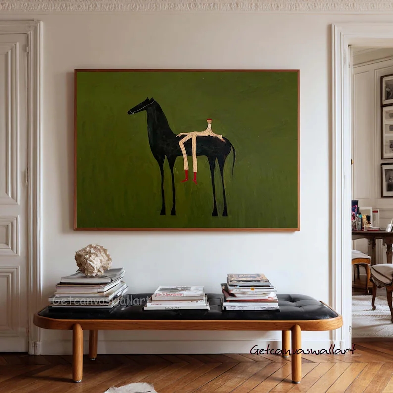 Modern Abstract Western Horse  - огляд і ціна Woodworking Horse