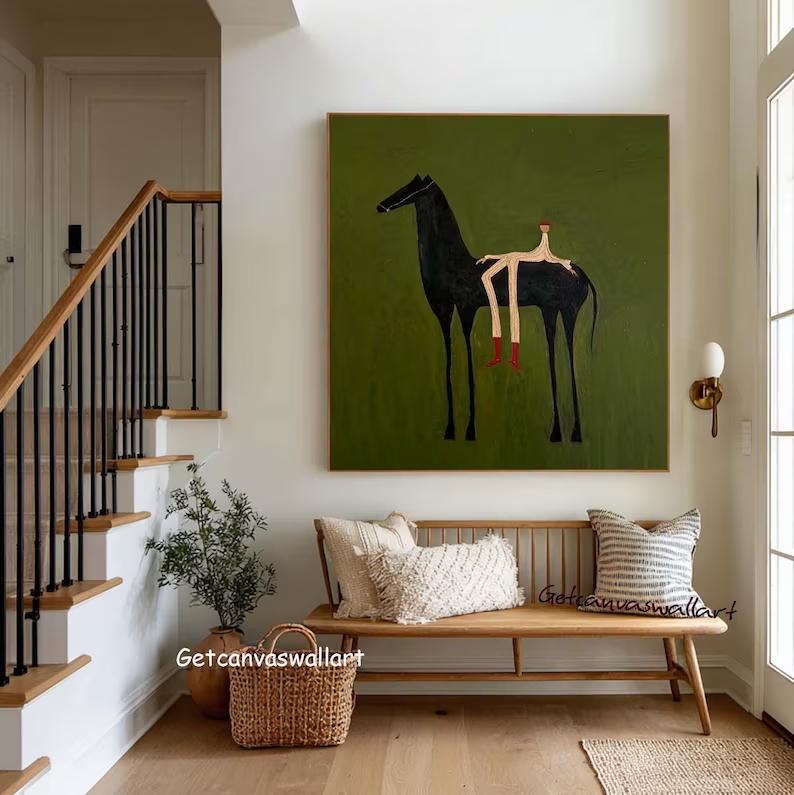Modern Abstract Western Horse  - огляд і ціна Woodworking Horse