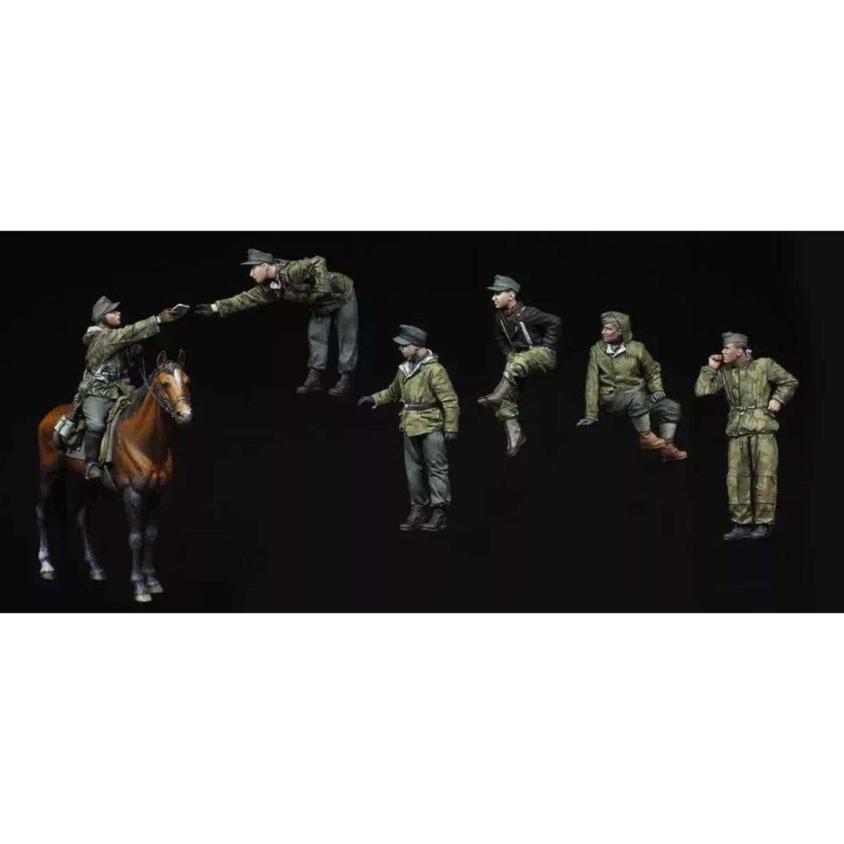 1/35 resin soldier model GK mi - огляд і ціна Woodworking Horse
